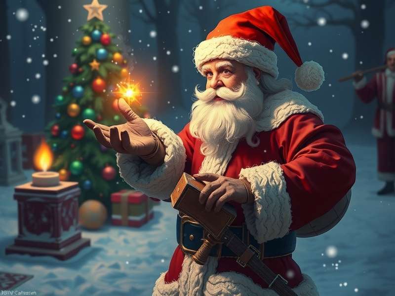 Brain Out गेम में सांता स्तर