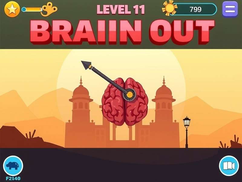 Brain Out Game Level 11 स्क्रीनशॉट