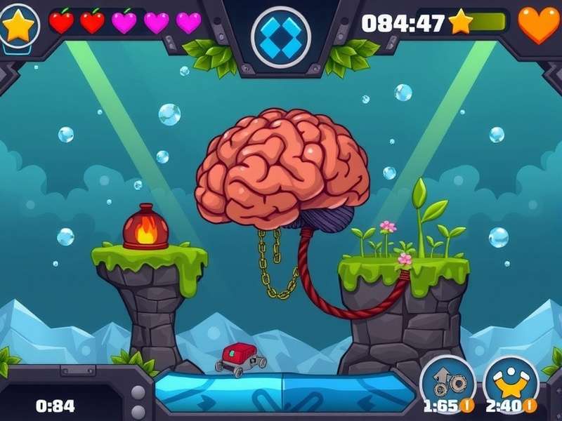 Brain Out 2 Level 84 gameplay screenshot showing puzzle interface