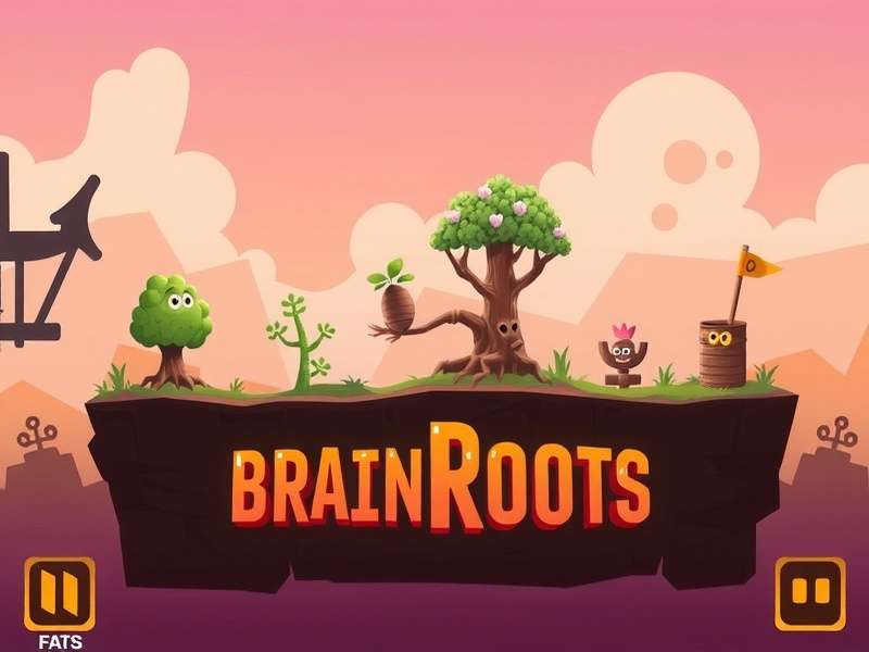 Visual mind map of Brain Out puzzles connecting levels, concepts, and player thoughts