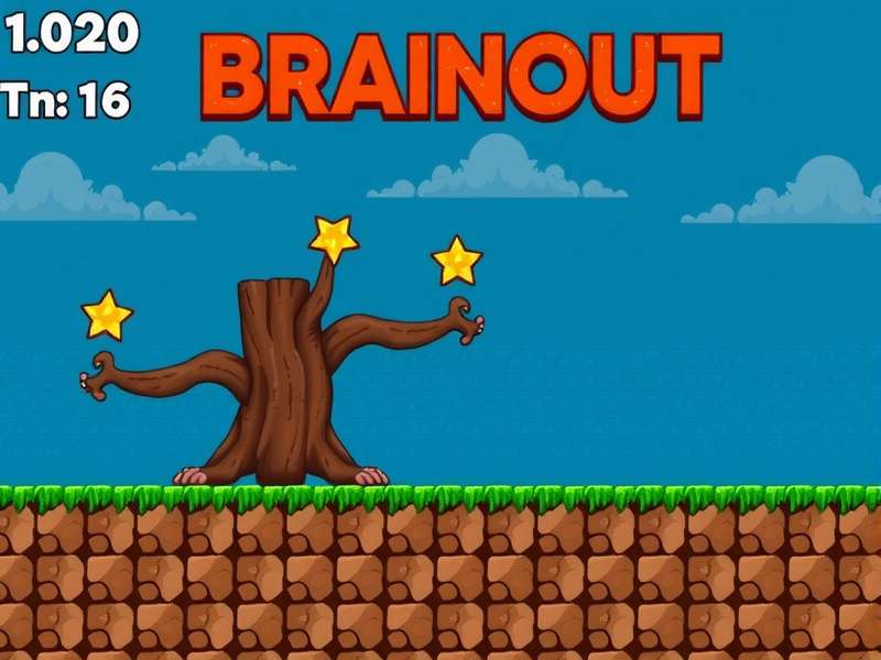 Brain Out gameplay screenshot showing puzzles