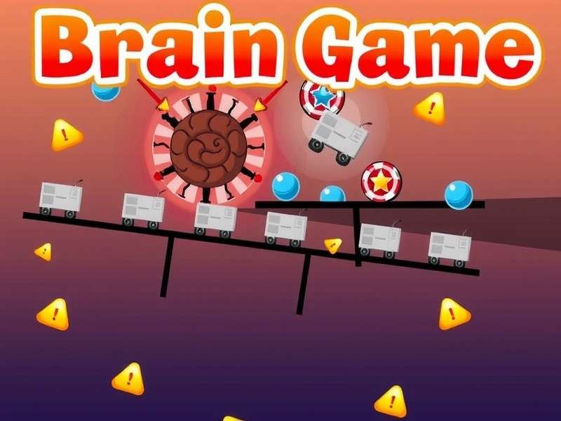 A person solving a complex puzzle on a tablet, representing Brain Out gameplay