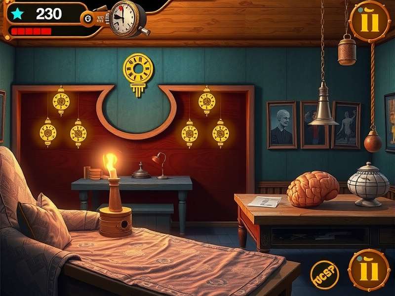 Brain Rot Brain Out puzzle gameplay illustration showing a confused player solving a tricky level