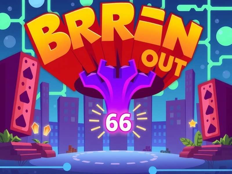 Brain Out Level 66 puzzle screenshot with solution overlay